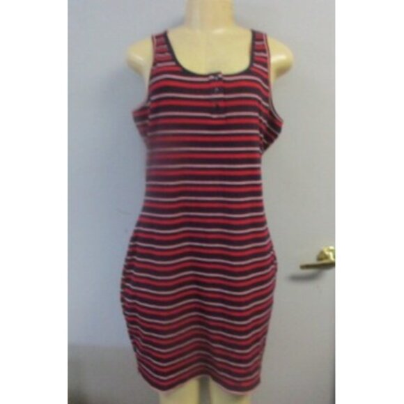 Walkpop Dresses & Skirts - Walkpop  Women's Trenton Dress Red/White/Blue Striped Size XL NWOT !!!